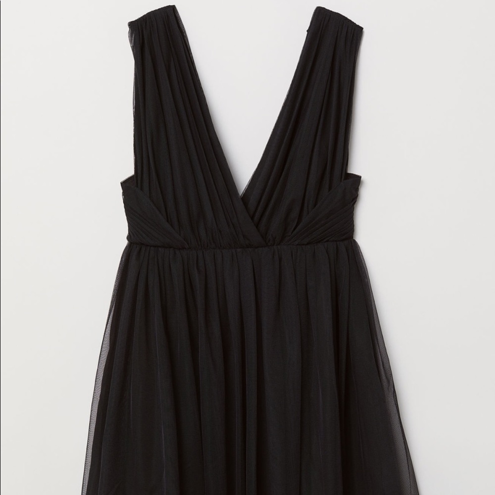 NWT H&M Tulle Babydoll Dress Sz 0